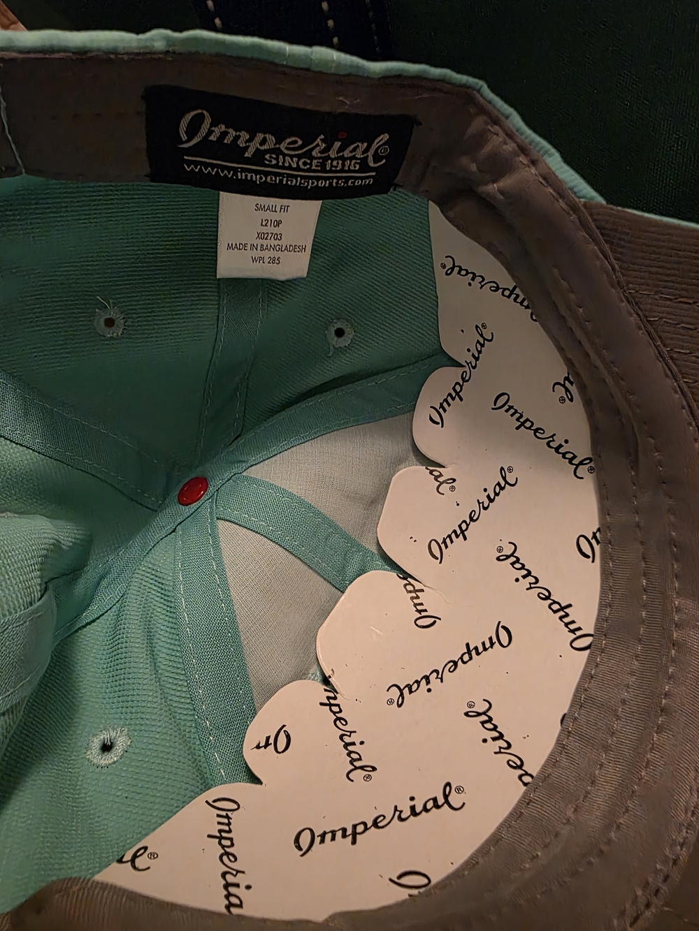 PGA Women’s Golf Clinics Mint Green Baseball Cap - Picture 4 of 5